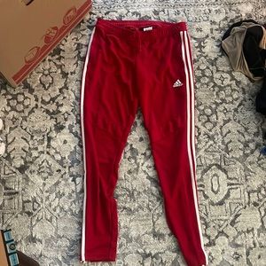 Red Adidas Track Pant Jogger